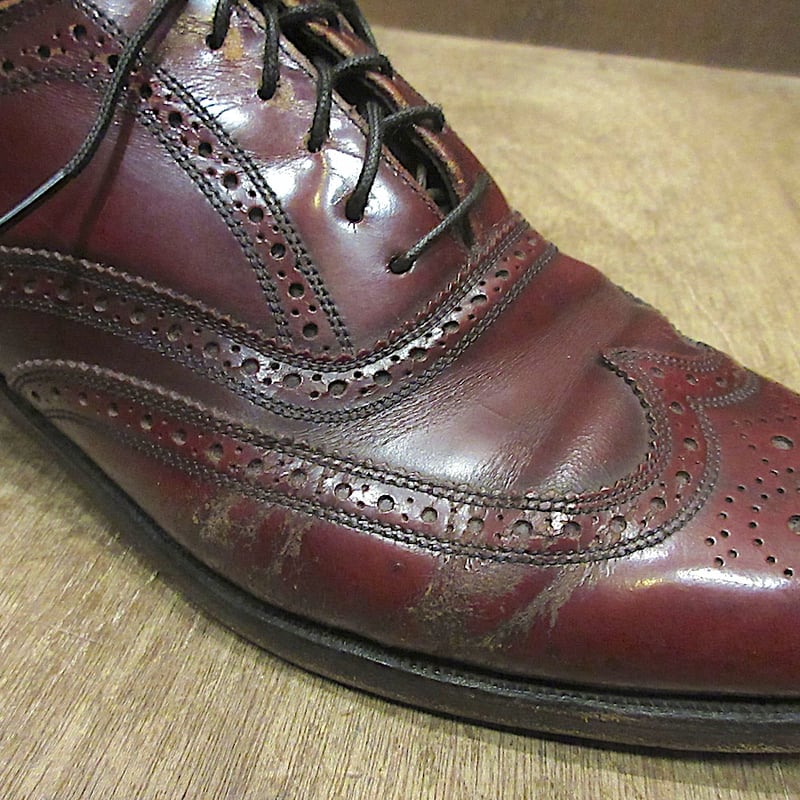 ビンテージ70's○FLORSHEIM IMPERIALウイングチップシューズsize 7 1