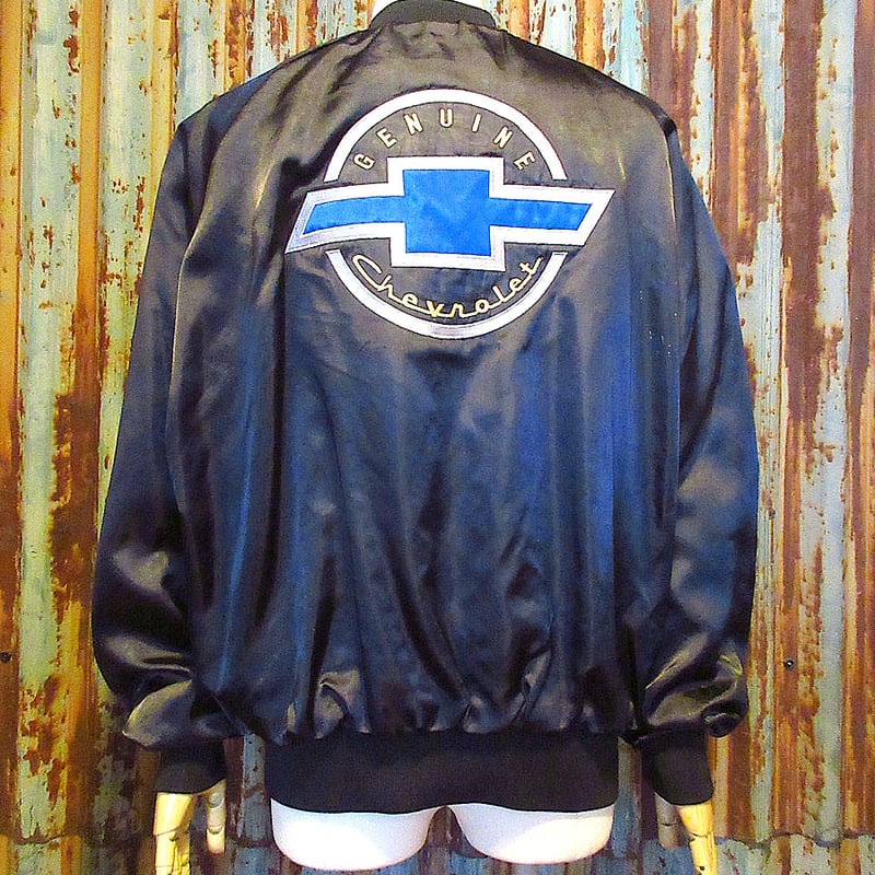ビンテージ80's90's ○LEGENDS GENUINE Chevnoletナイロンスタジ