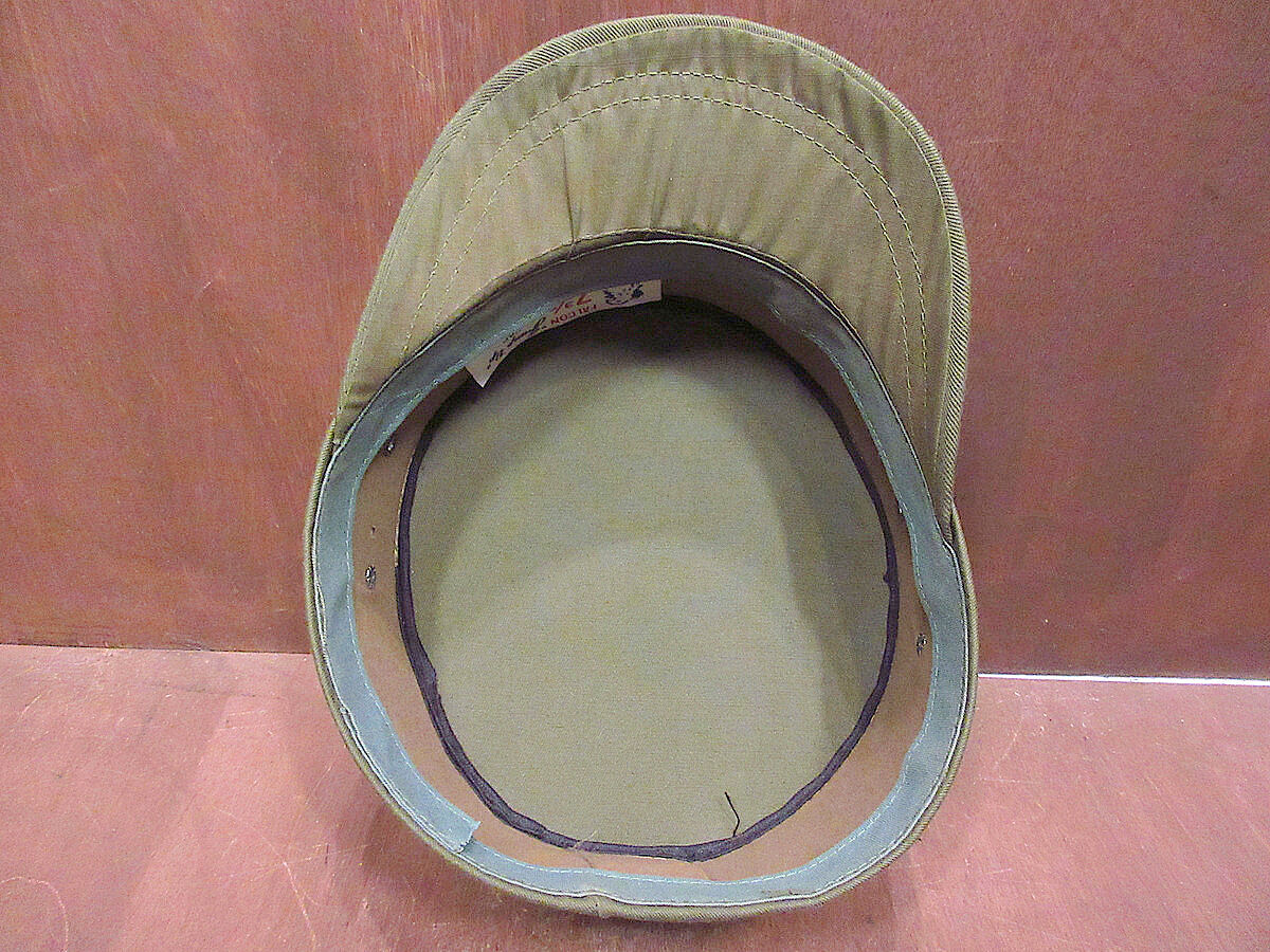 50s 60s メカニックキャップ　US.ARMY ミリタリー　ヴィンテージ 50s 60s メカニックキャップ US.ARMY ミリタリー ヴィンテージ