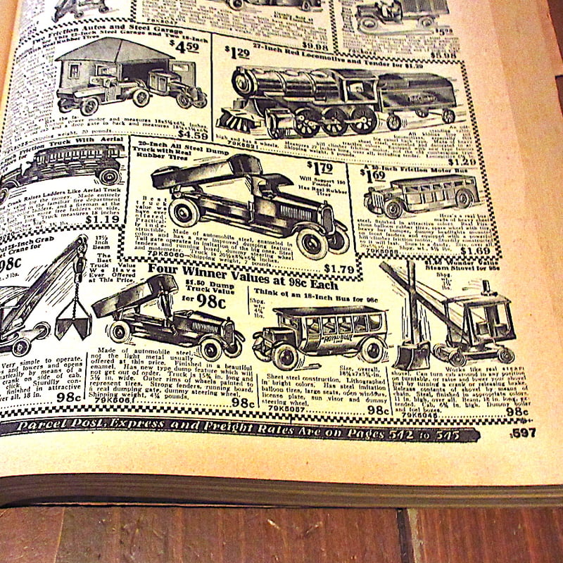 ビンテージ70's○1927年SEARS,ROEBUCKカタログ復刻版○260318j8-ot