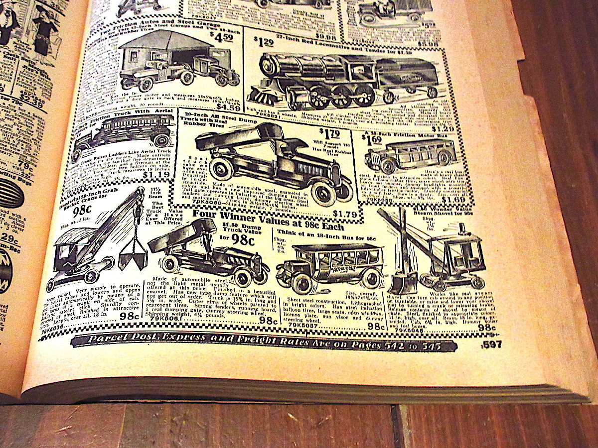 ビンテージ70's○1927年SEARS,ROEBUCKカタログ復刻版○260318j8-ot