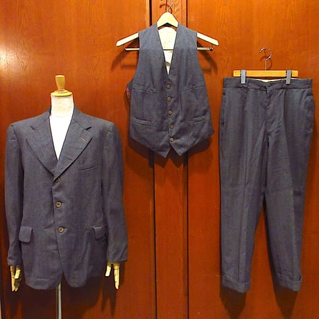 早い者勝ち】ダブル スーツ 古着 ビンテージ 大きいサイズ オリーブ