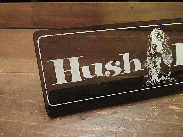 ビンテージ○Hush PuppiesアドバタイジングサインA○odst ハッシュ