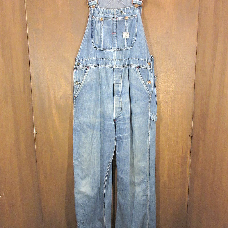 ビンテージ70's○BIG MACデニムオーバーオールW107cm○241022j2 ビンテージ70's○BIG MACデニムオーバーオールW107cm○241022j2