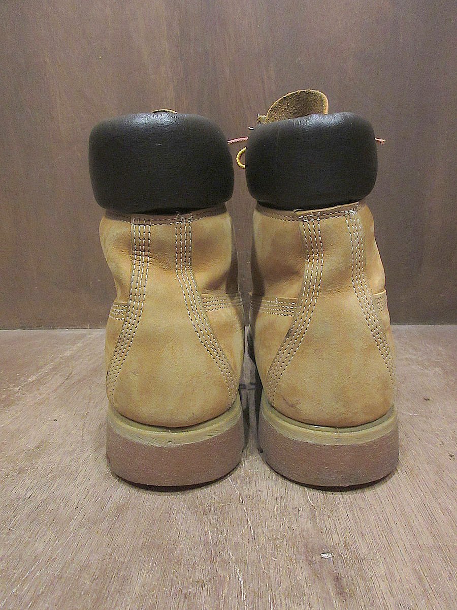 ビンテージ90's○Timberland 6インチプレミアムブーツ茶○250520j7-m-b