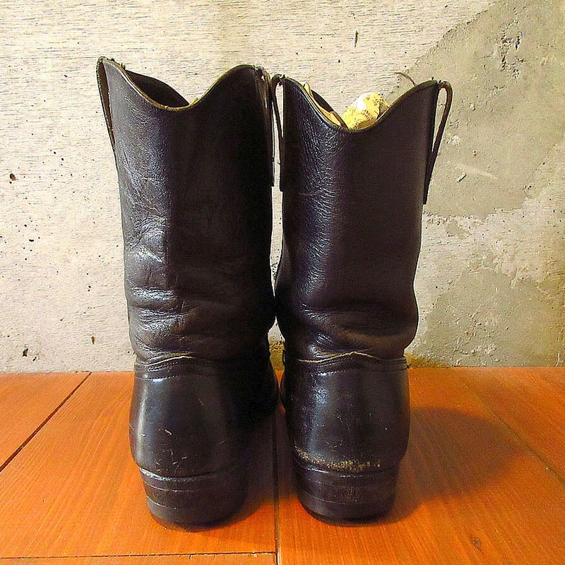 ビンテージ70's80's○HY-TESTエンジニアブーツ黒size 10D ビンテージ70's80's○HY-TESTエンジニアブーツ黒size 10D