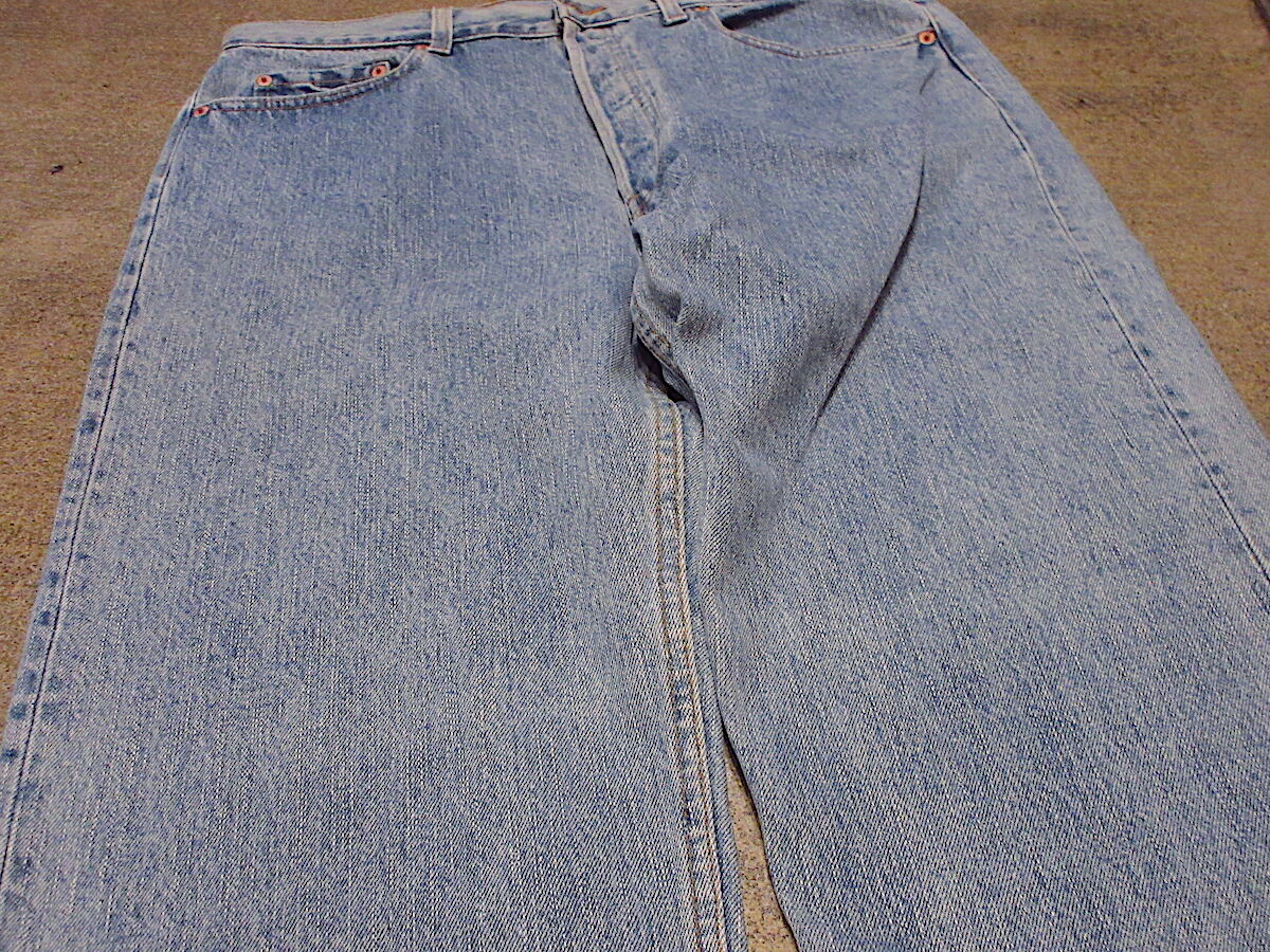 【90s】Levi's 501 USA製 リジッド グランジ W33 VINTAGE LEVIS 501 JEANS 1990S SIZE 33X33 W33 L33 MADE IN USA