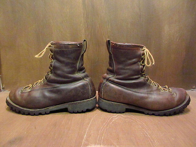 Danner スノーボードブーツ ブラウン ビンテージ○Danner 7269レースアップレザーブーツ茶 Size 8?○200909n6