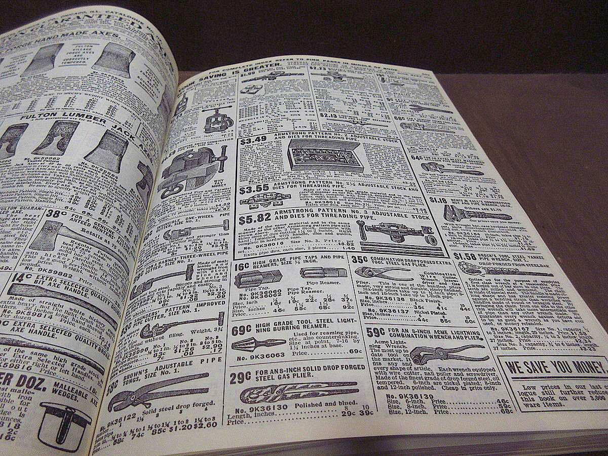 ビンテージ○1908 SEARS,ROEBUCKカタログ○211105s6-otclct資料本