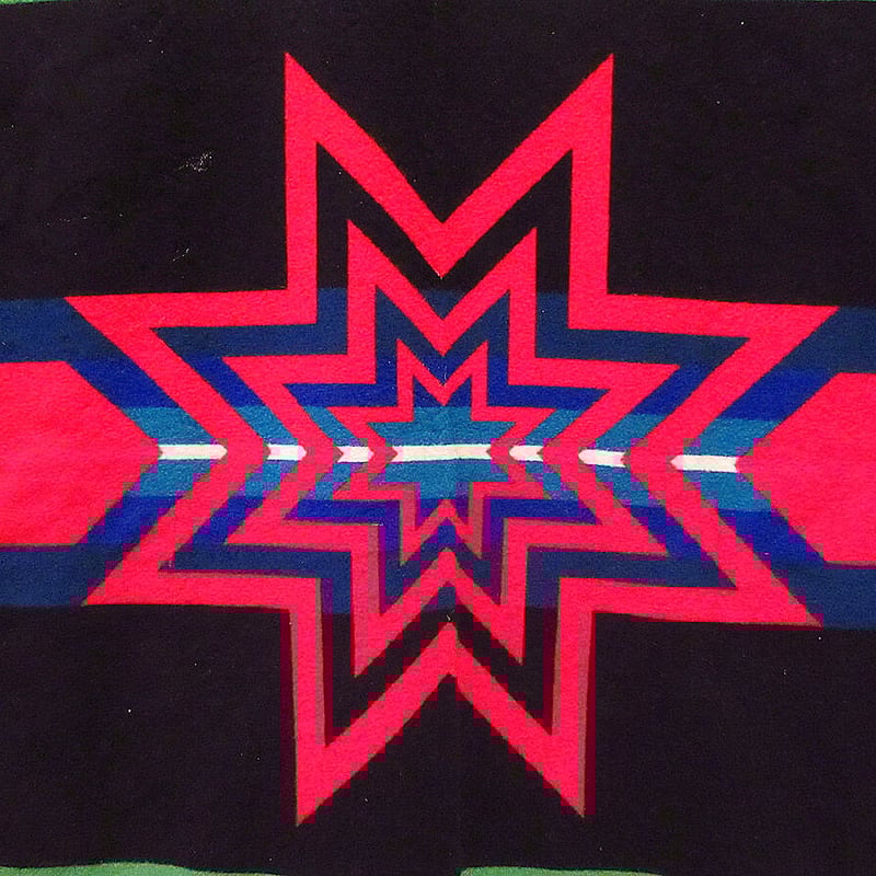 ビンテージ80's90's○PENDLETONネイティブ柄ウールブランケット ビンテージ80's90's○PENDLETONネイティブ柄ウールブランケット