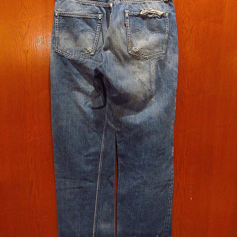 ビンテージ40's50's○Levi's 501XX 片面タブ47モデルW82cm○21040