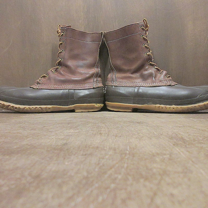 ビンテージ60's70's○L.L.Beanビーンブーツ茶○250529j6-m-bt-30c