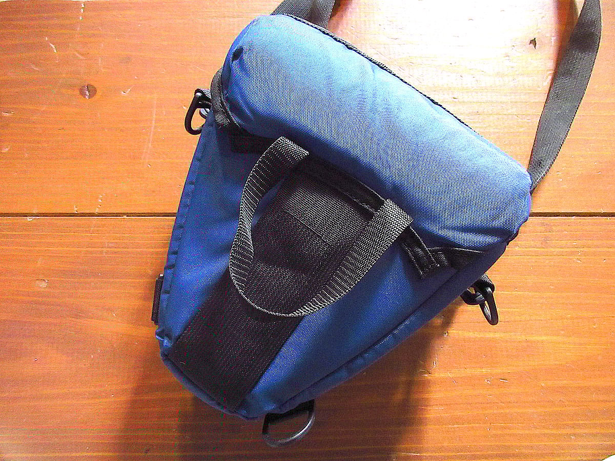 ビンテージ90's○SunDogナイロンカメラバッグ青○250110k6-bag
