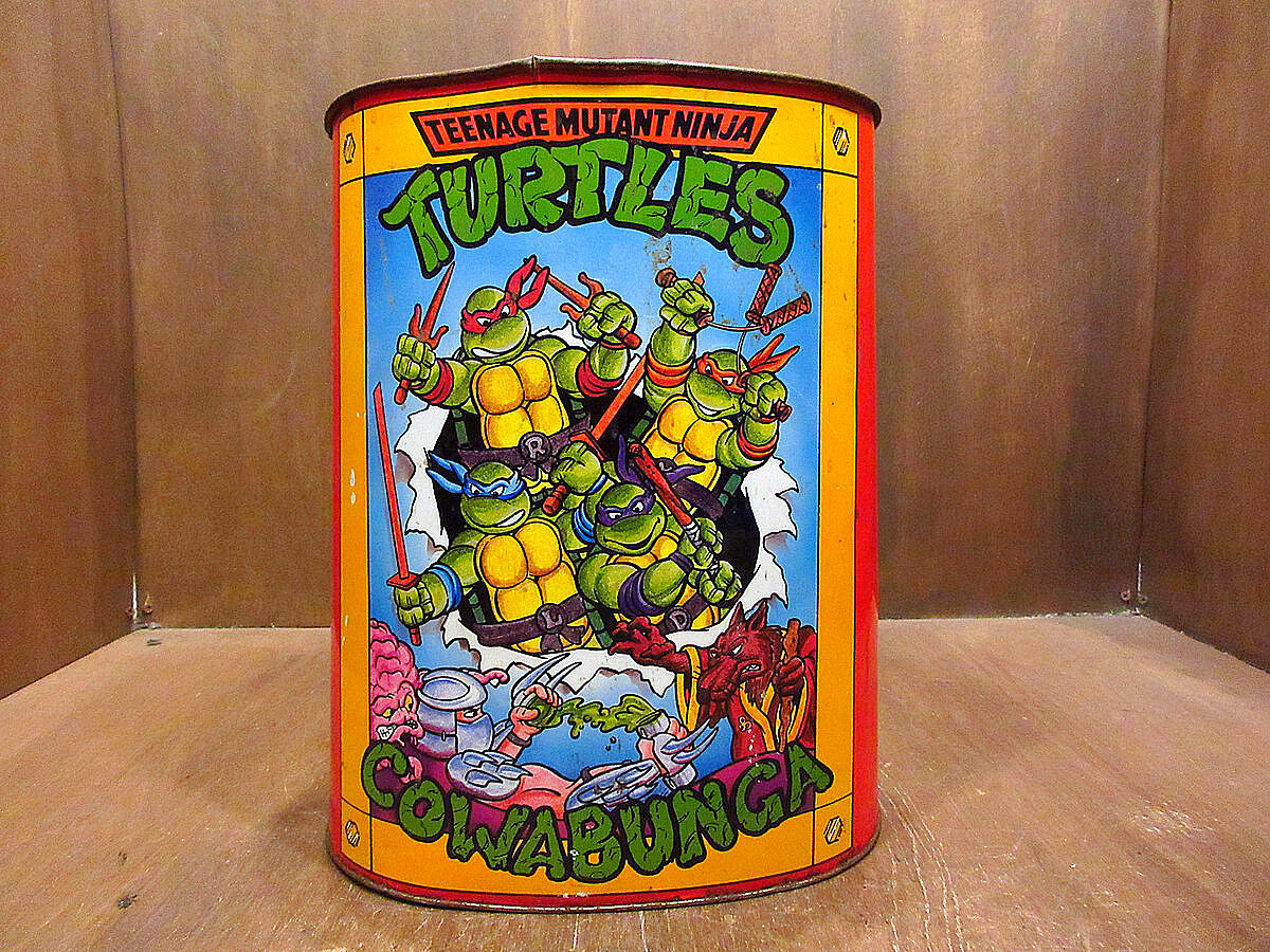 ティーンエイジ・ミュータント・ニンジャ・タートルズ ごみ箱 レア