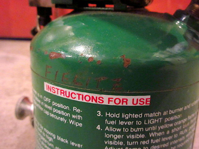 ビンテージ70's○Coleman Peak1 アルミケース付き 576シングルバーナー