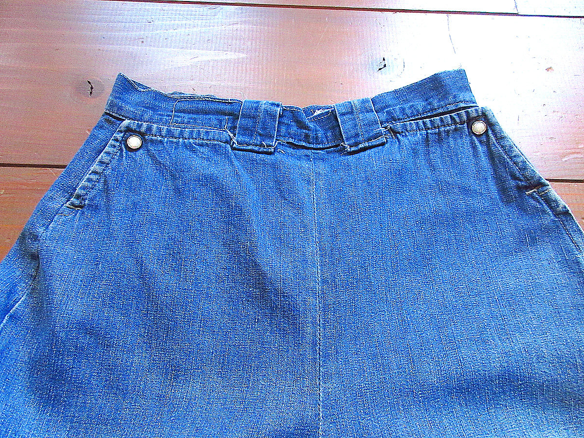 50’s Vintage Levi’s ランチパンツ ビンテージ50's○Levi'sデニムランチパンツ実寸W64○231226k3-w