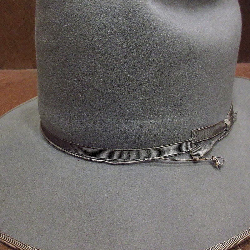ビンテージ50's○STETSON OPEN ROADフェドラハットグレーsize 7 ビンテージ50's○STETSON OPEN ROADフェドラハットグレーsize 7
