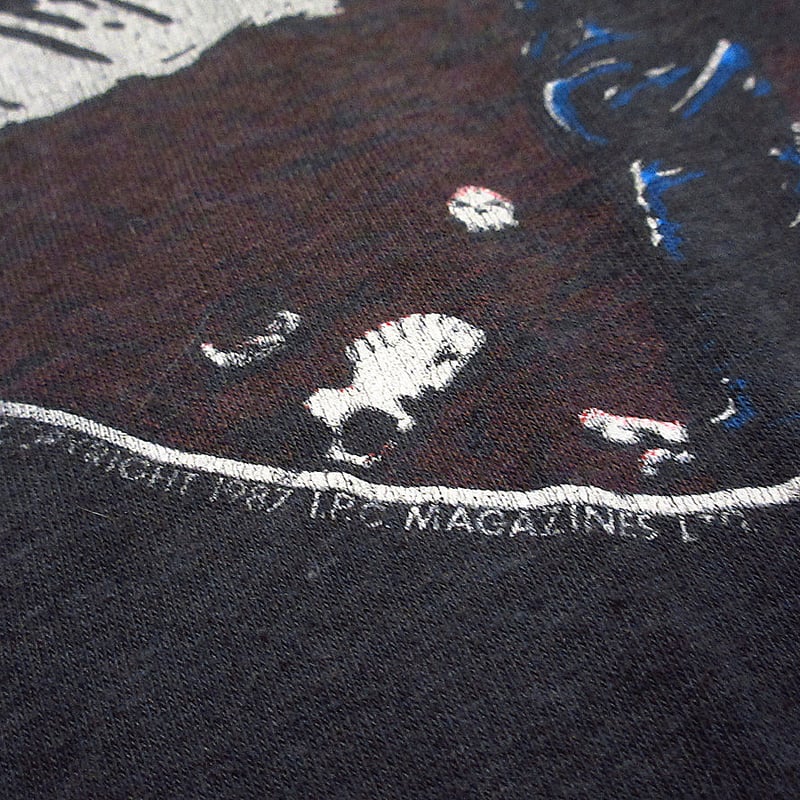 ビンテージ80's○ANTHRAX AMONG THE LIVINGワールドツアーTシャツ○2