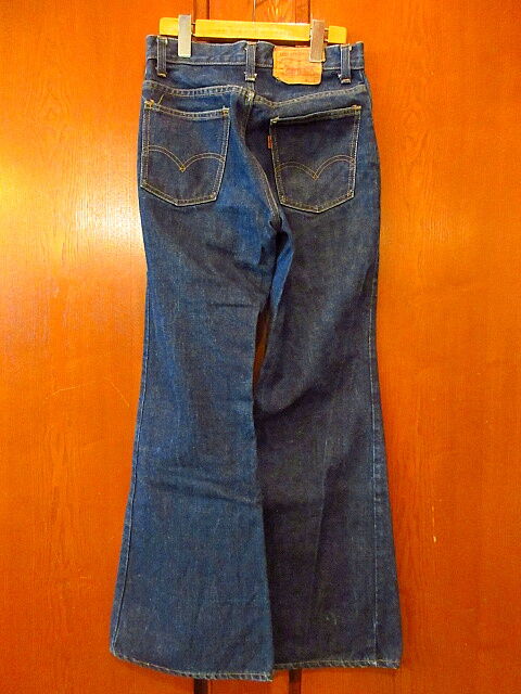 ビンテージ70's○Levi's 685フレアジーンズ濃紺 W28○200924s6-m