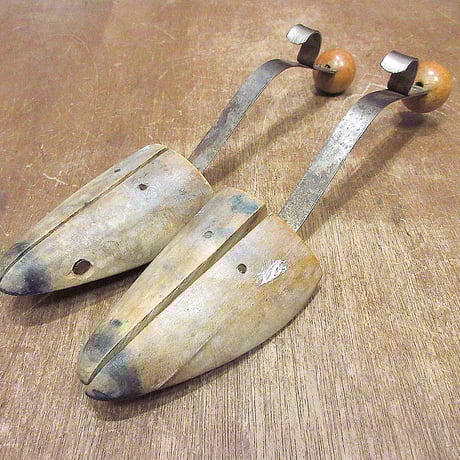 アンティークシューズキーパー　フランス 中古)ニュー&リングウッド 純正シューツリー☆n742 | 高級中古