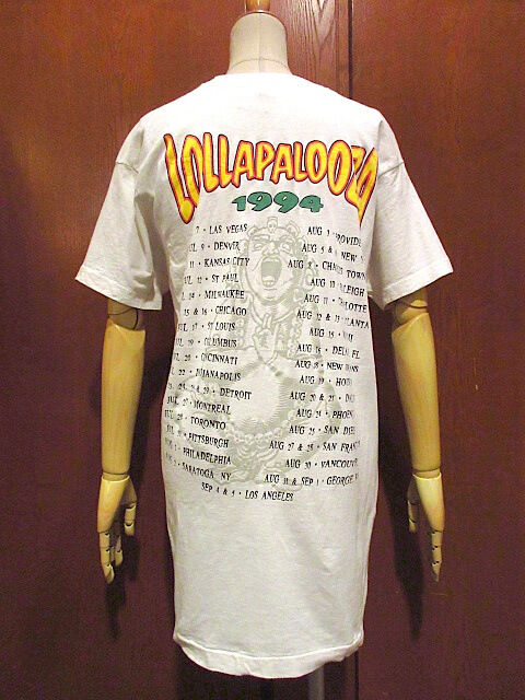 ビンテージ90's○LOLLAPALOOZA 1994年フェスTシャツ白size XL○201...