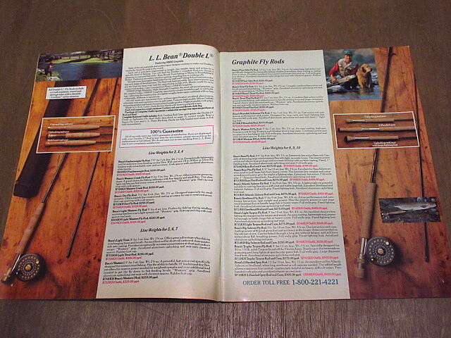 ビンテージ90's○L.L.Bean 1990年フライフィッシングカタログ