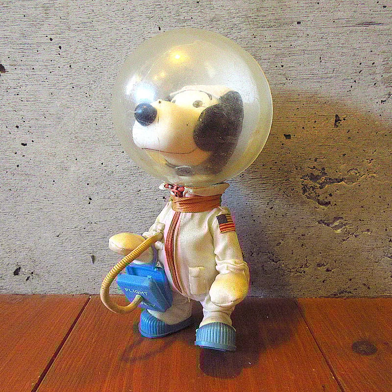 ビンテージ60's○スヌーピーアストロノーツソフビドール ビンテージ60's○スヌーピーアストロノーツソフビドール