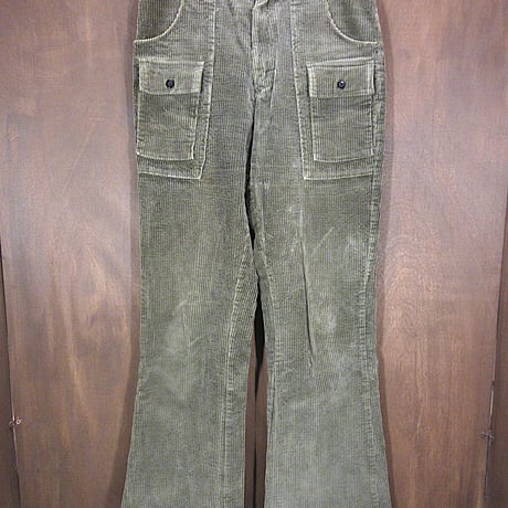 70年代 リーバイス676 コーディロイ フレアーブッシュパンツ W32 70s