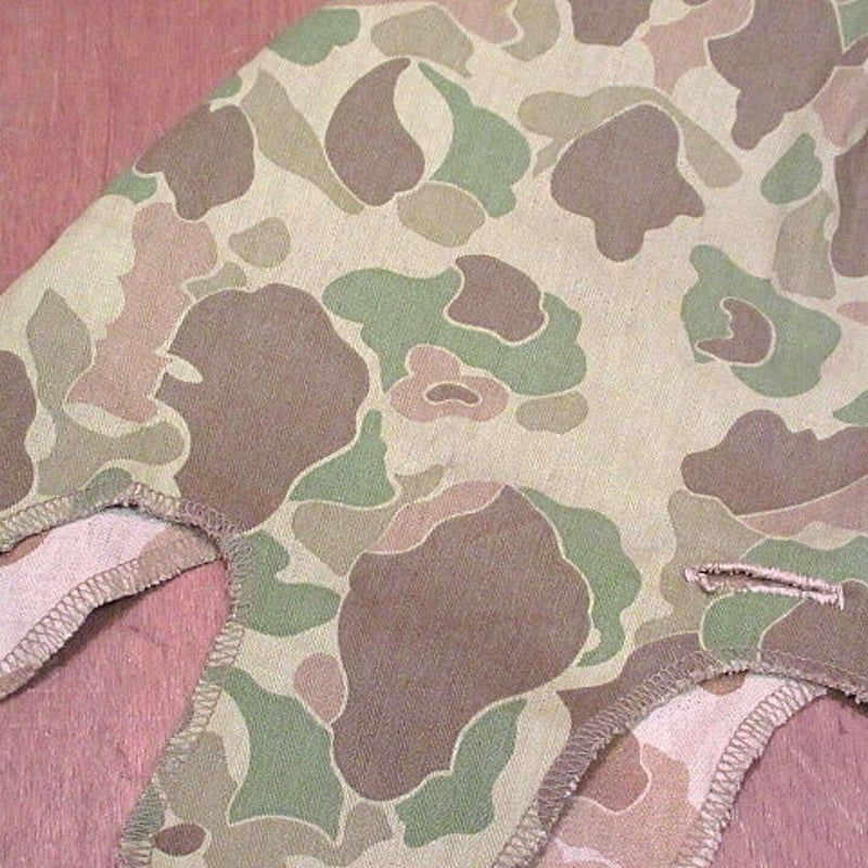 ビンテージ40's○ミリタリーダックハンターカモ M1ヘルメットカバー