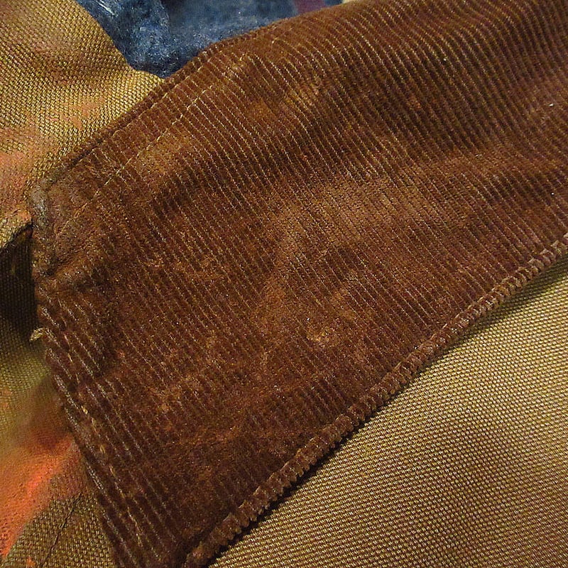Carhartt NAVSEA刺繍入り裏地ブランケットミシガンチョアコート Carhartt NAVSEA刺繍入り裏地ブランケットミシガンチョアコート