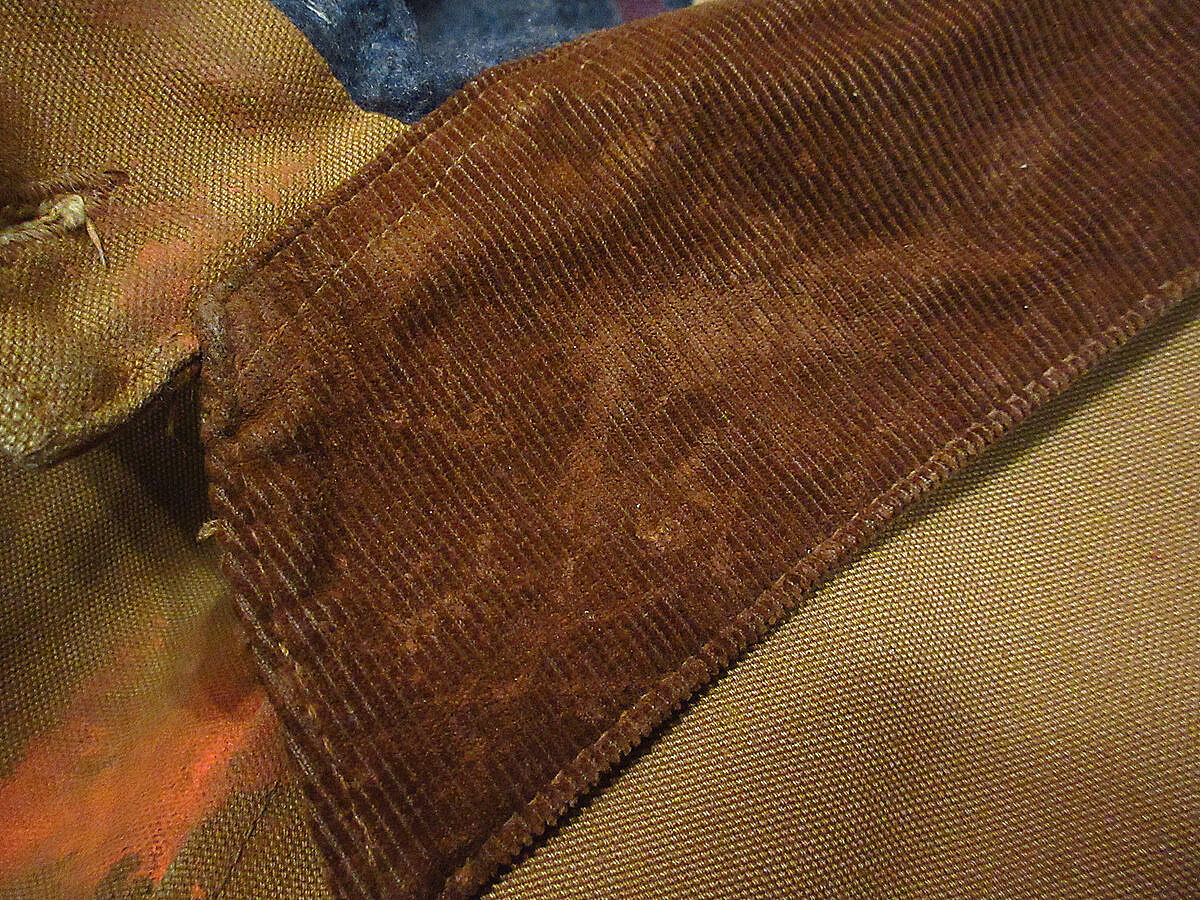 Carhartt NAVSEA刺繍入り裏地ブランケットミシガンチョアコート Carhartt NAVSEA刺繍入り裏地ブランケットミシガンチョアコート