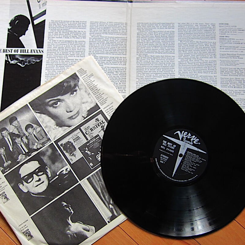 BILL EVANS○THE BEST OF BILL EVANS Verve Records BILL EVANS○THE BEST OF BILL EVANS Verve Records