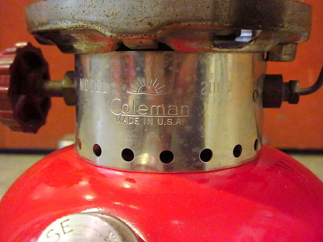 ビンテージ70's○Coleman 200Aホワイトボーダー 点火確認済み