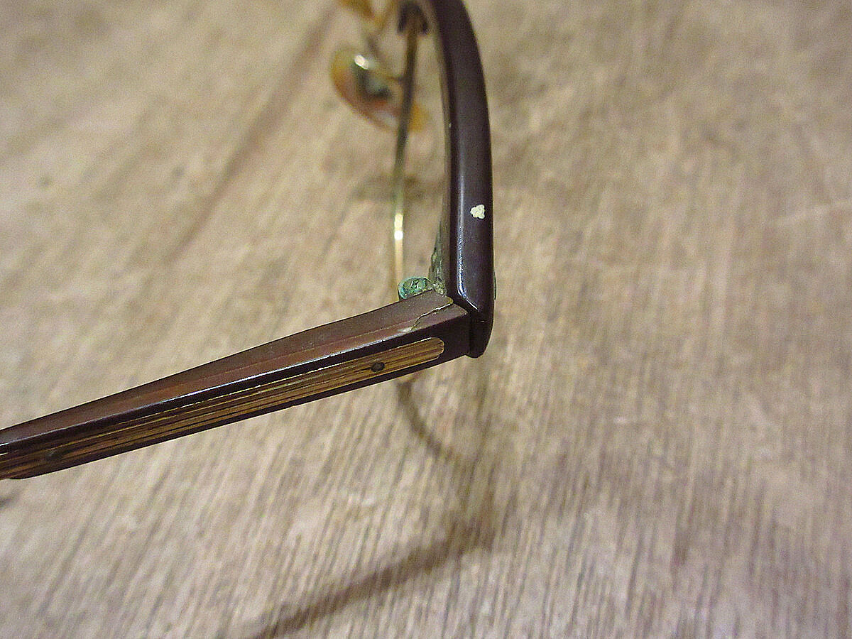 ビンテージ50's60's○ケース付きAmerican Optical 1/10 12KGFサ