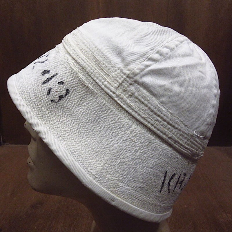 ビンテージ40's○U.S.NAVYステンシル入りセーラーハット ビンテージ40's○U.S.NAVYステンシル入りセーラーハット