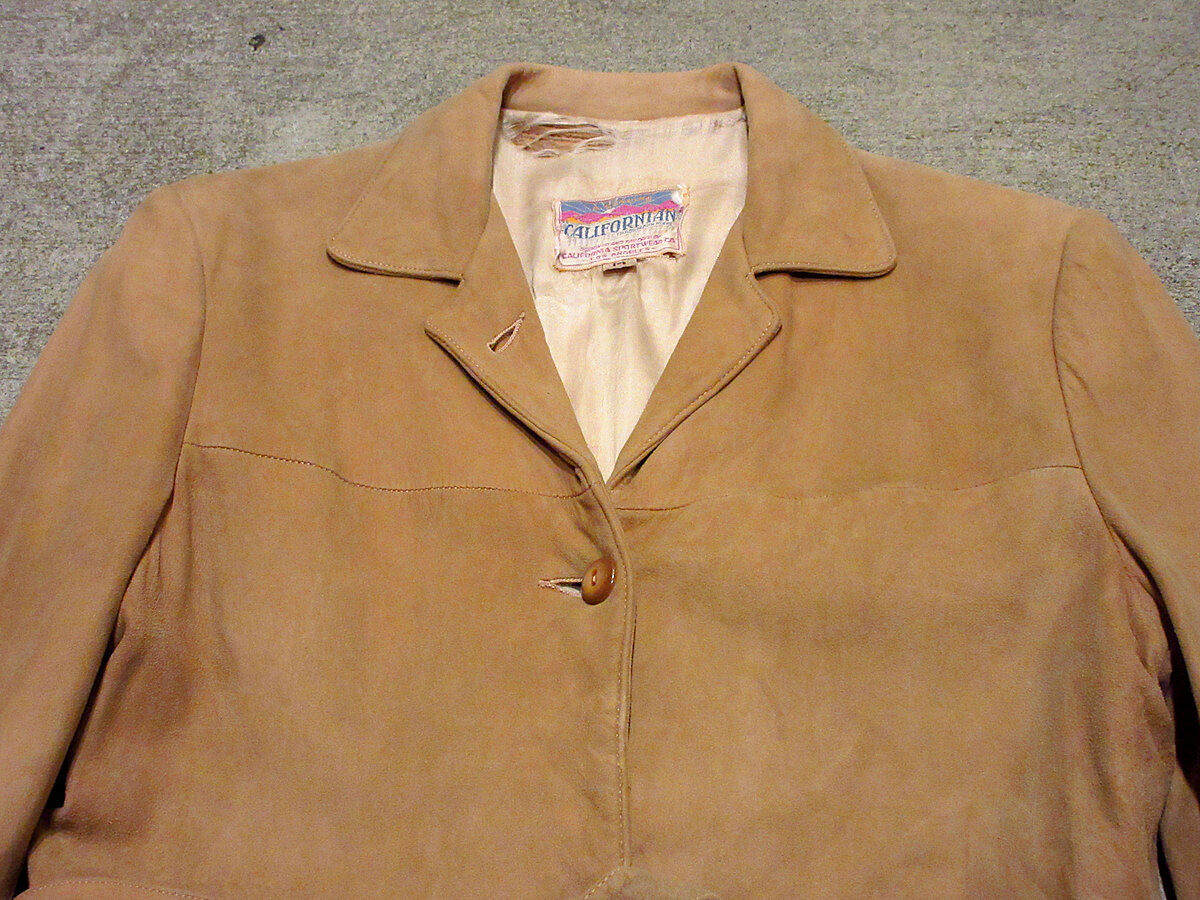 CALIFORNIAN ヌバックベスト ビンテージ 【公式通販】