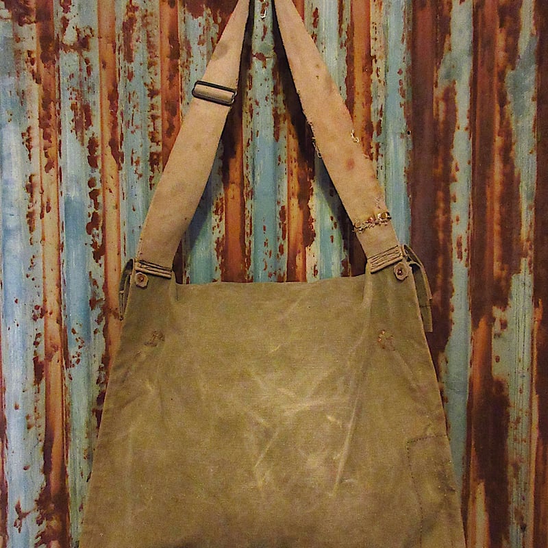 ビンテージ40's50's○ミリタリーカスタムショルダーバッグ○260117d4