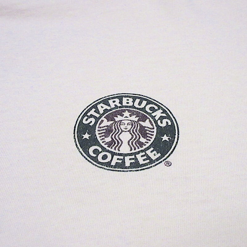 ビンテージ90's○STARBUCKS COFFEEコットン両面プリントTシャツsize L(...