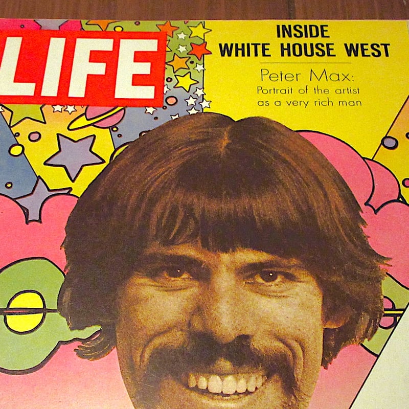 ビンテージ60's○Peter Max LIFEマガジン○260126z6-otclctピータ