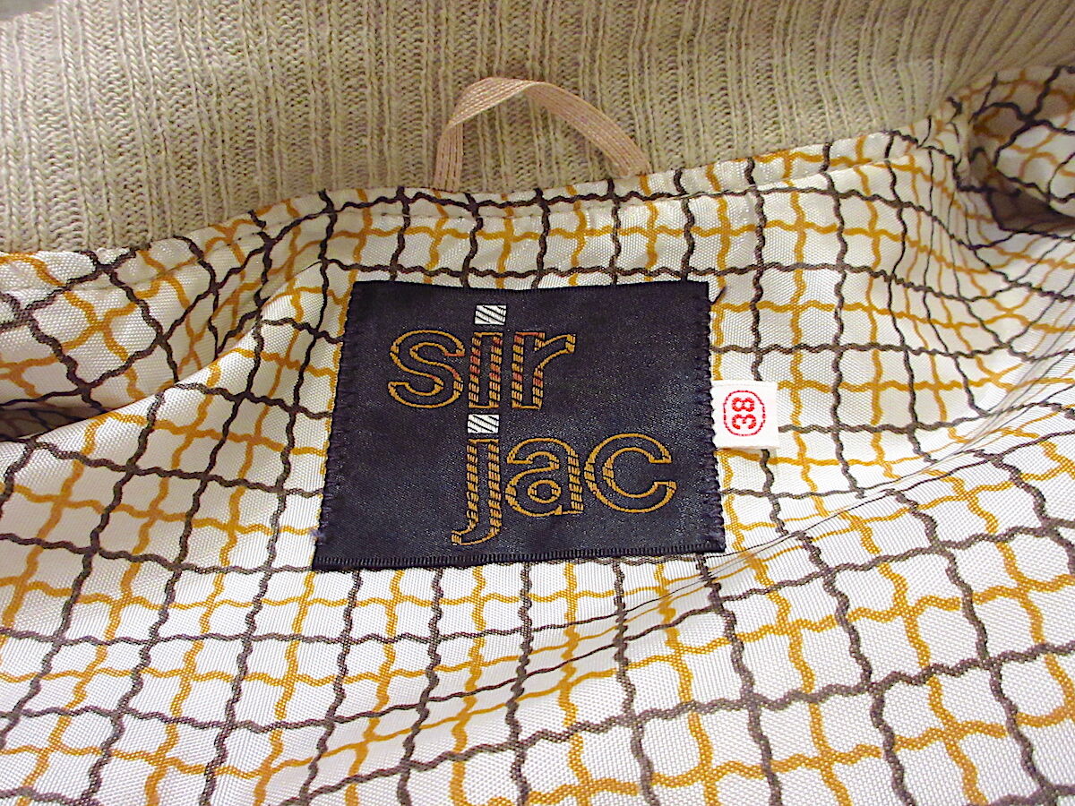 ビンテージ70's○DEADSTOCK SIR JACダービージャケットsize 38○211