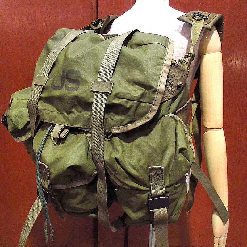 ビンテージ70's○U.S.ARMYナイロンフィールドパック○221214k8