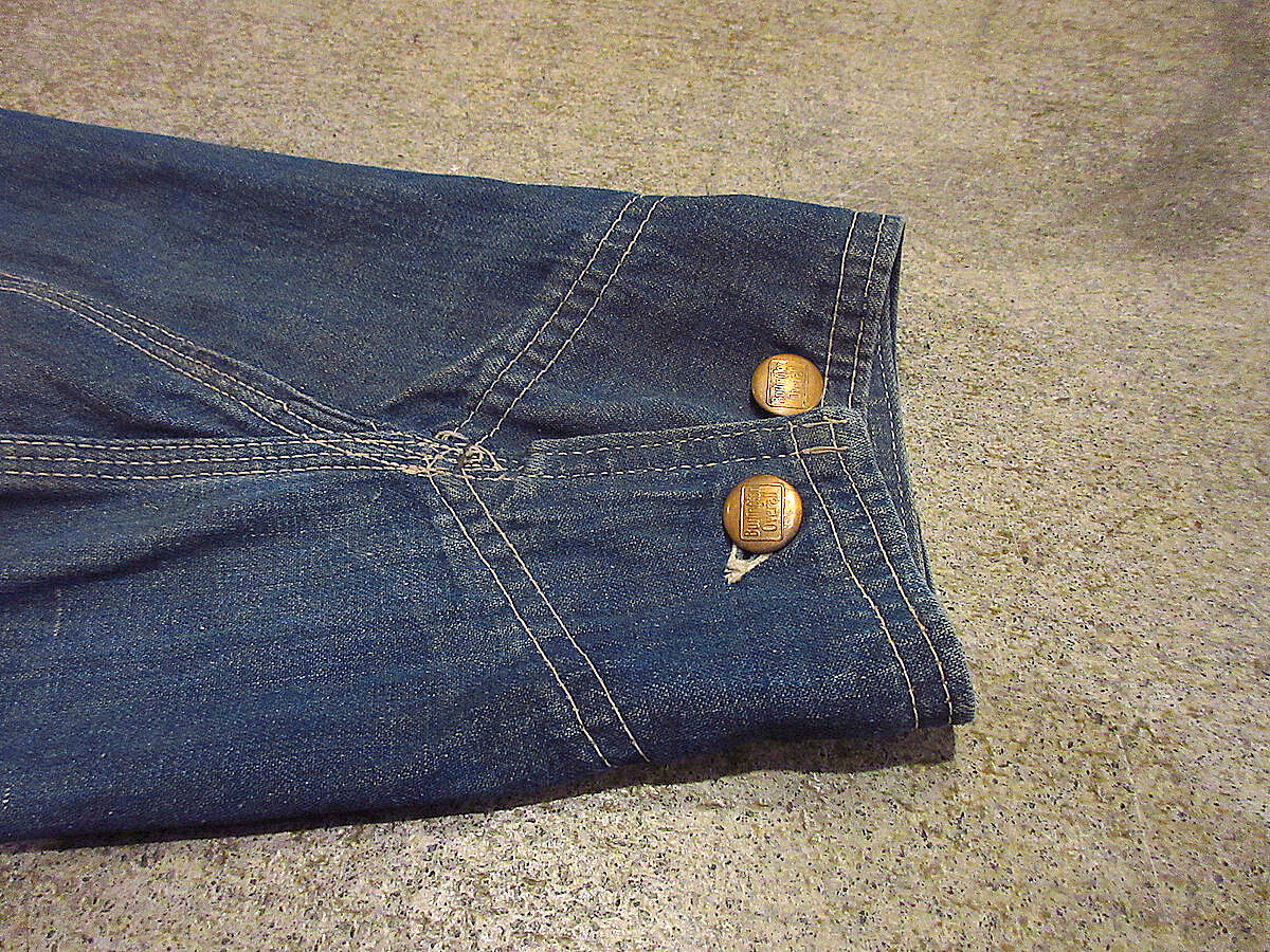 ビンテージ60's○Burlington 91-Bタイプデニムジャケット○210320s7-m