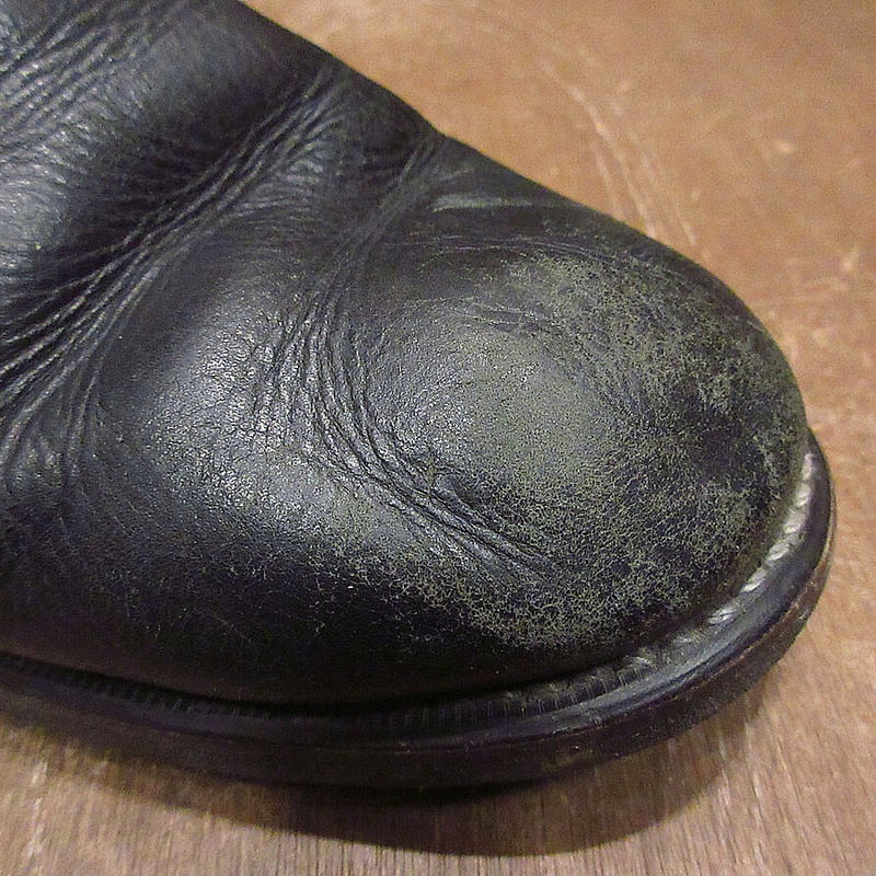 ビンテージ70's○Georgiaエンジニアブーツ黒○221225j1-m-bt-285cm古