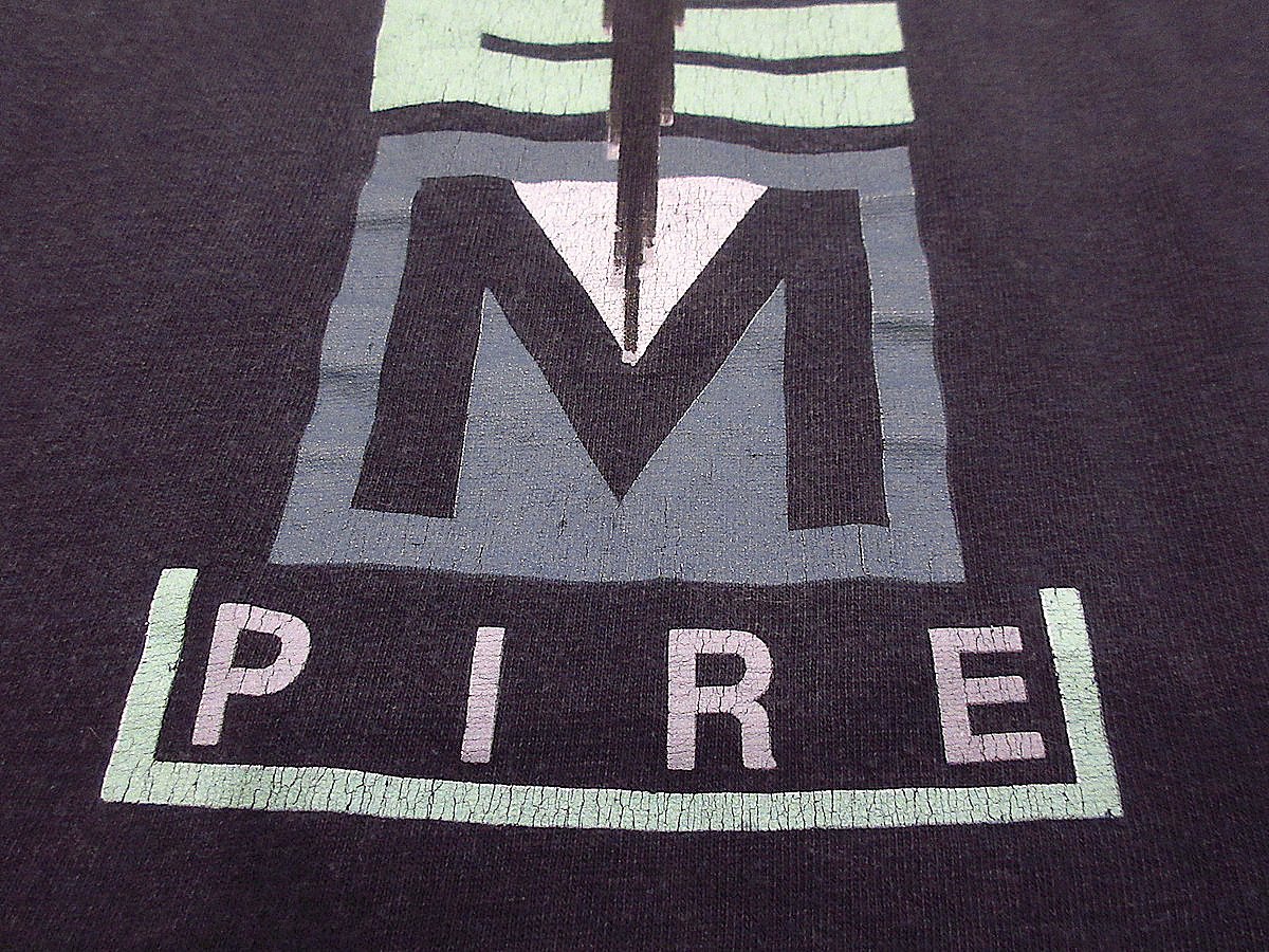 ビンテージ90's○QUEENSRYCHE 1991年ツアーTシャツ黒size L○24080