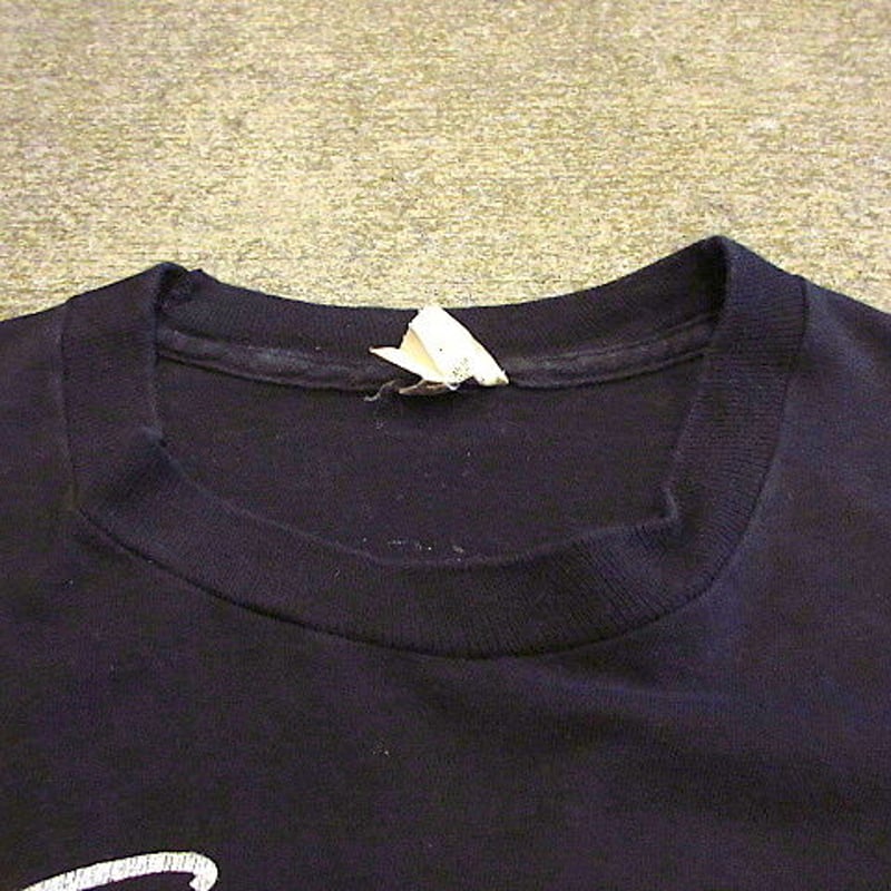 ビンテージ80's○Santana 1982年ツアーTシャツ黒size M○200623s6-