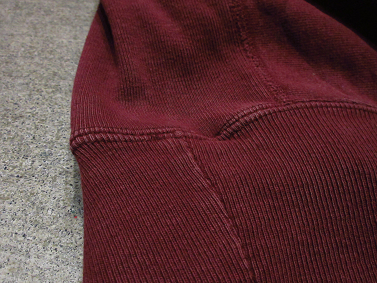 00,s リバースウィーブ スウェットバーガンディ M 00s Championチャンピオン 無地 目無し リバースウィーブ
