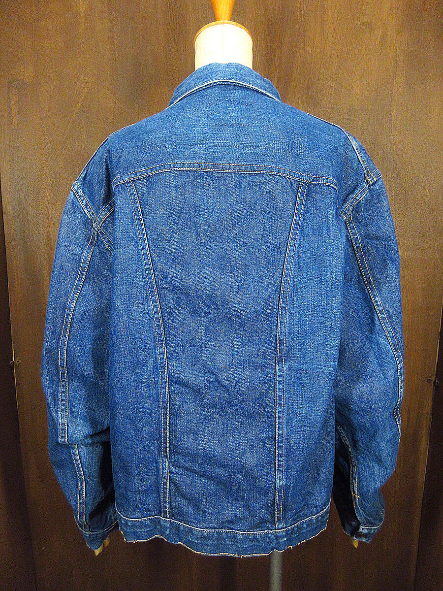 ビンテージ60's○Wrangler 124MJデニムジャケットsize 46○210925s