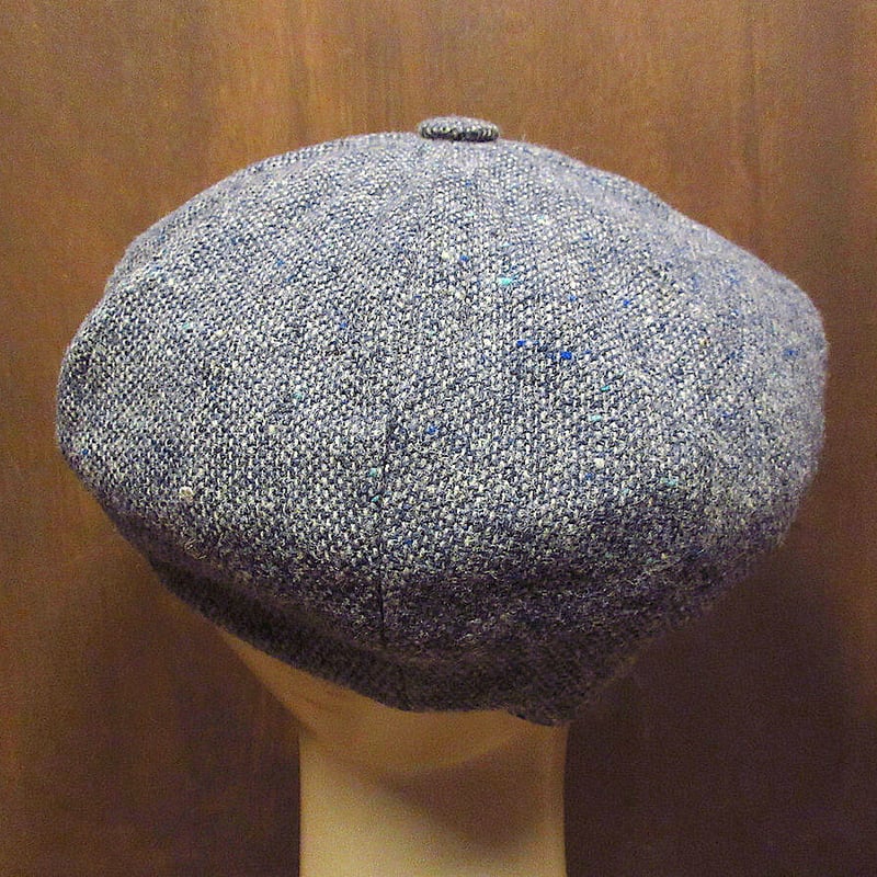 ビンテージ　キャスケット ビンテージ○Glen Eske 8パネルツイードキャスケットsize 7 3/8