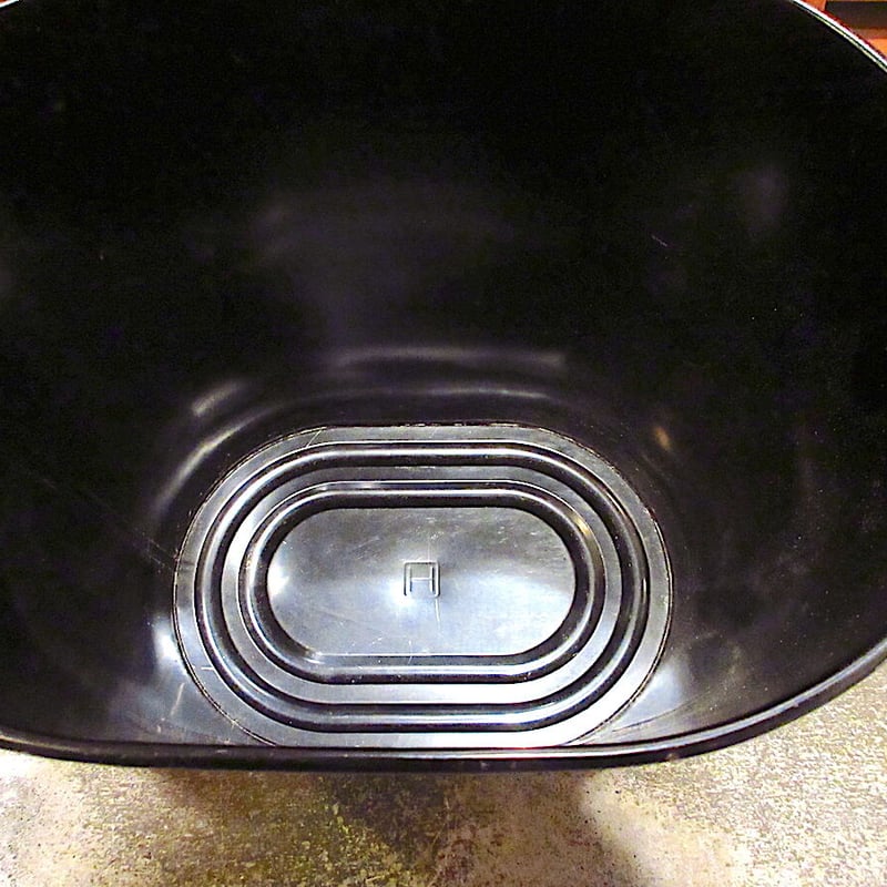 ビンテージ~70's○カレッジペナントティントラッシュ缶○220214r8