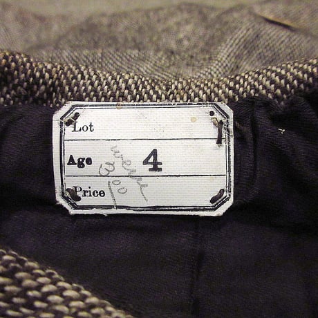 ビンテージ-10’s●DEADSTOCKキッズソルト&ペッパーウールノーフォークジャケット&ニッカーボッカーズsize 4●210522s1-k-stup子供